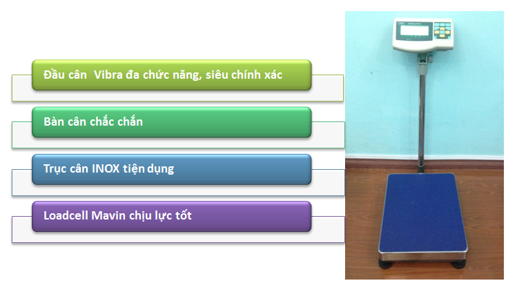 Cân đếm Vibra-mavin-chức năng