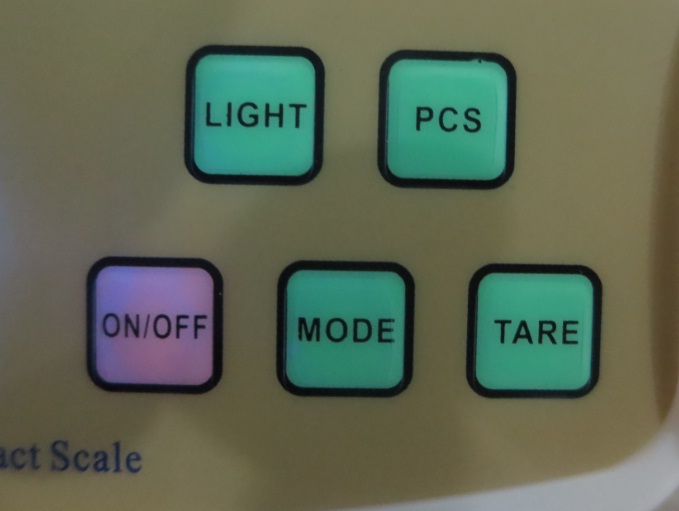 Cân điện tử SF400A -phím chức năng