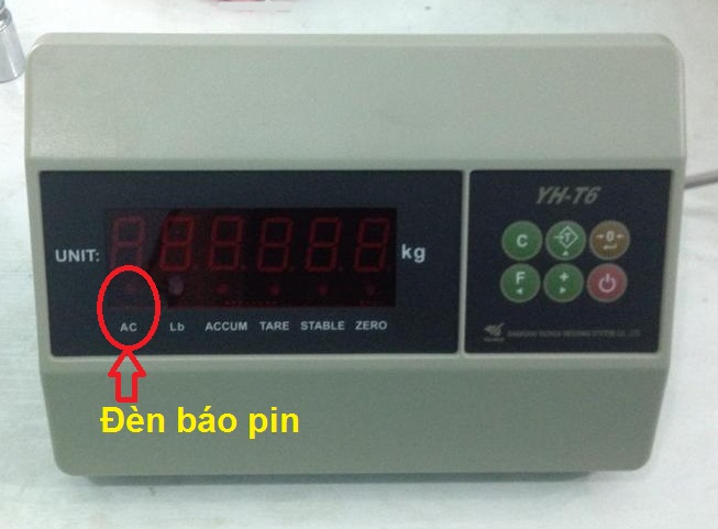 Đầu cân YH T6- màn hình